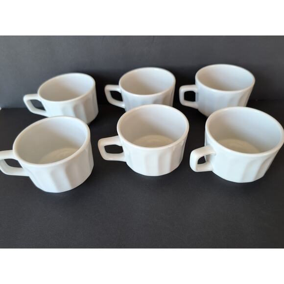 6 Vintage TWA Demitasse/Espresso Cups Sterling China Espressly For TWA Airlines - Picture 1 of 4